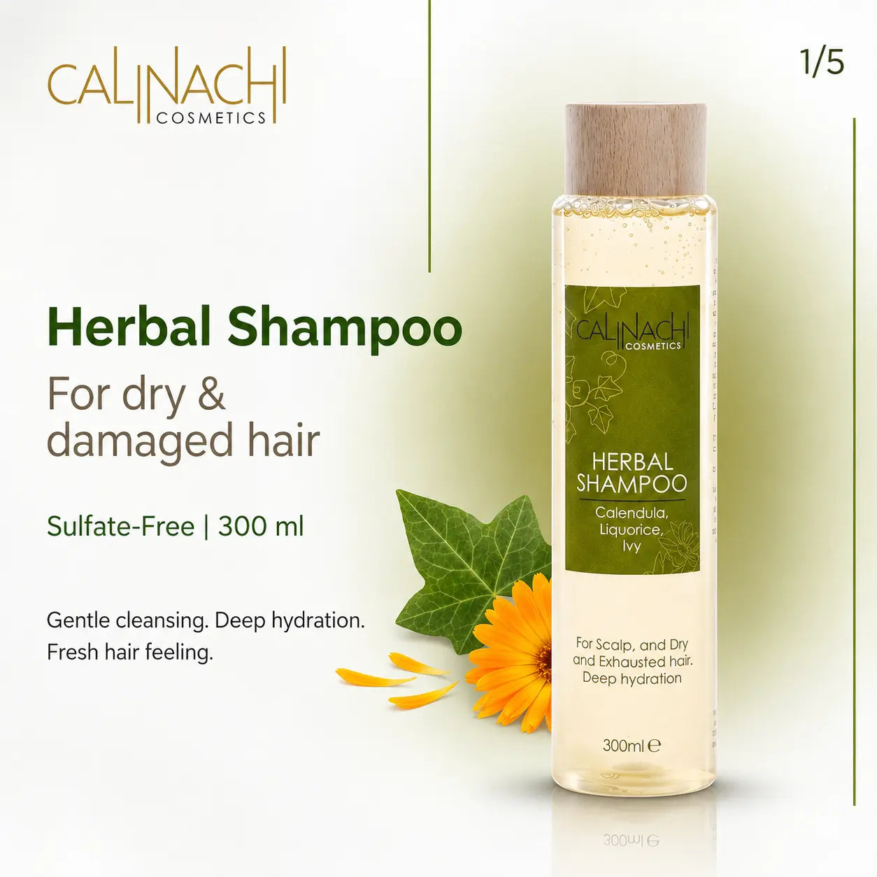 Fiber Damage Repair for Dry Hair Recovery HairCare Sets CALINACHI Cosmetics