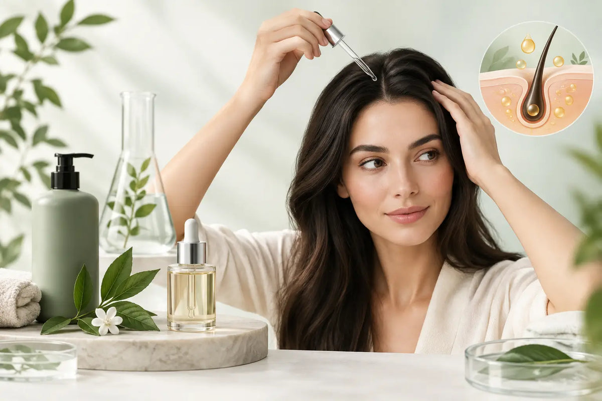 Hair Loss Needs More Than Shampoo? Add Scalp Serum