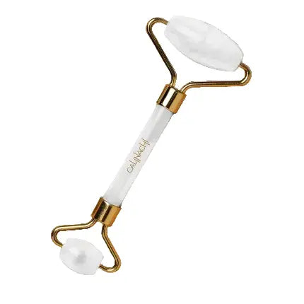 Facial Roller, 100% Natural Quartz  CALINACHI Cosmetics