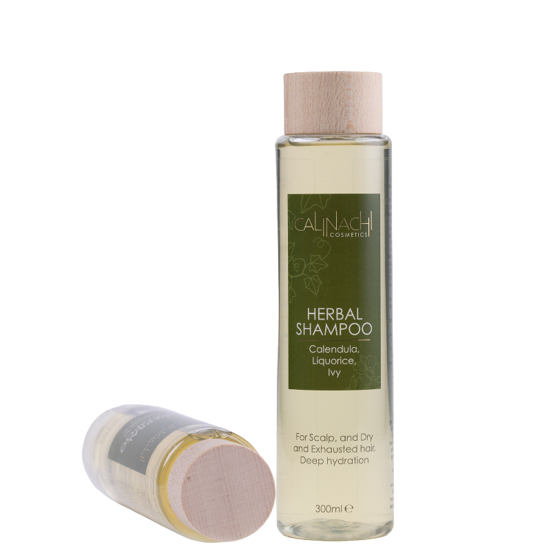 Șampon Herbal pentru Păr Uscat și Epuizat, Fără Sulfați, 300 ml