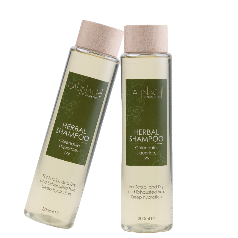 Șampon Herbal pentru Păr Uscat și Epuizat, Fără Sulfați, 300 ml