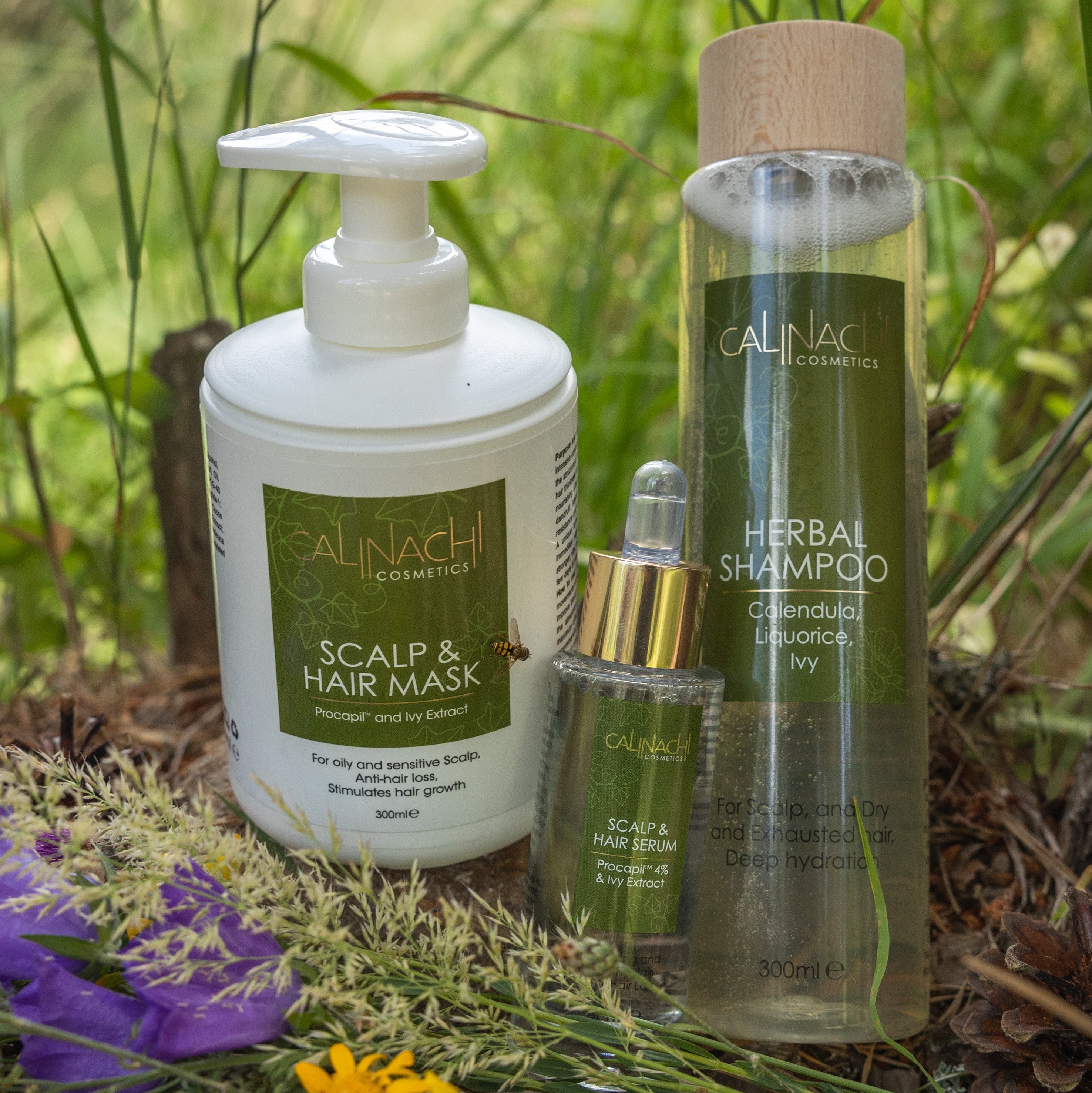 Șampon Herbal pentru Păr Uscat și Epuizat, Fără Sulfați, 300 ml