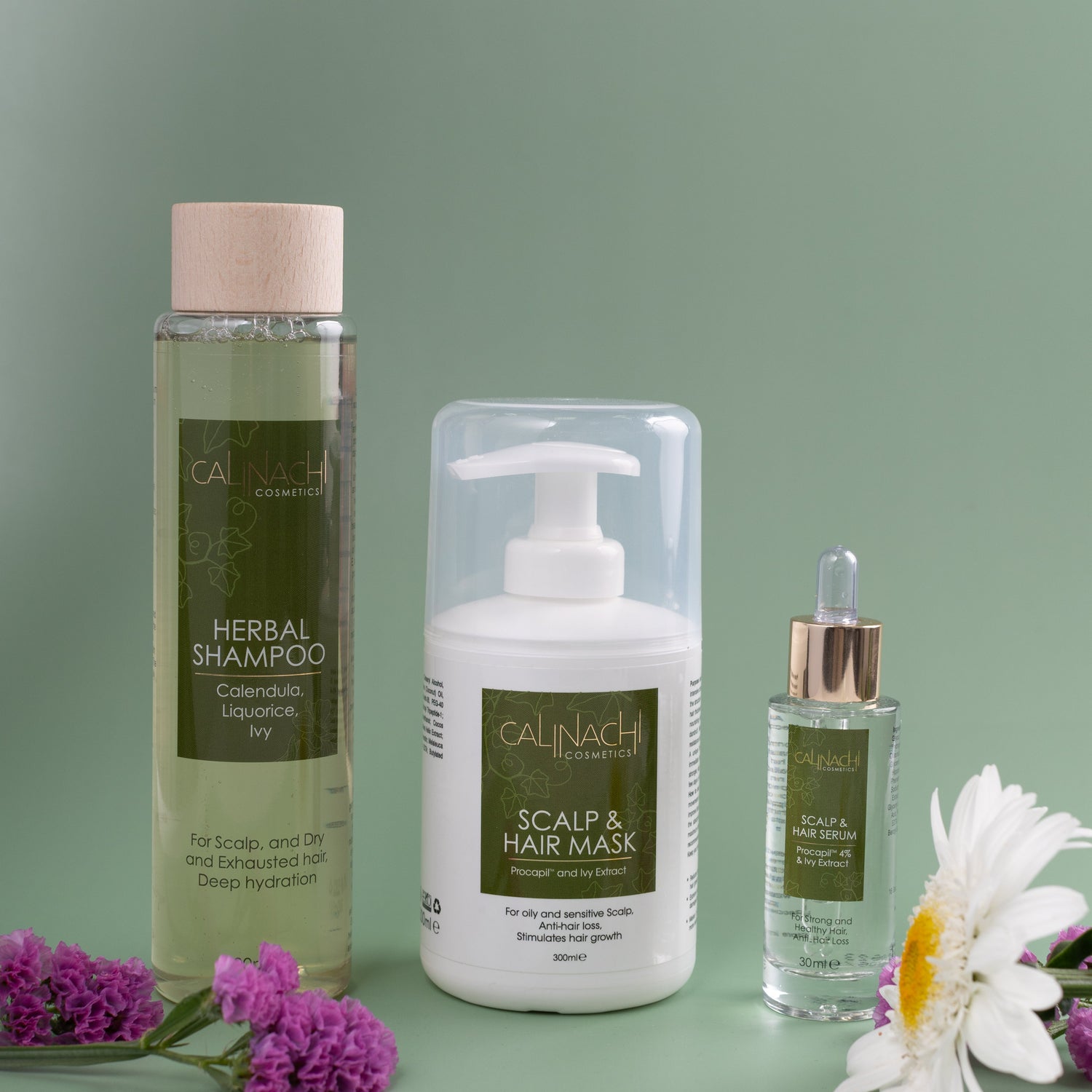 Șampon Herbal pentru Păr Uscat și Epuizat, Fără Sulfați, 300 ml