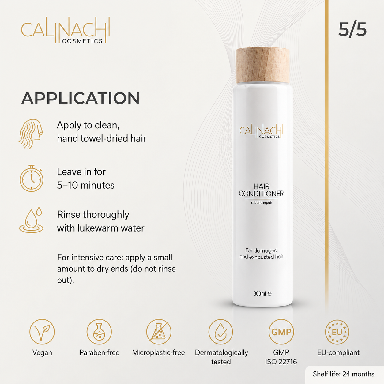 Fiber Damage Repair for Dry Hair Recovery HairCare Sets CALINACHI Cosmetics