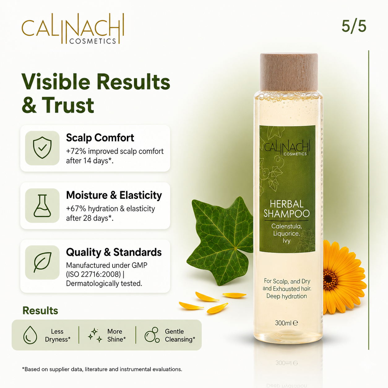 Fiber Damage Repair for Dry Hair Recovery HairCare Sets CALINACHI Cosmetics