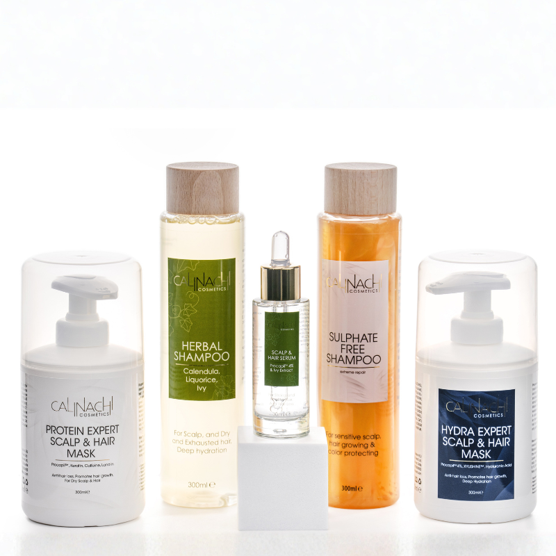 Terapie Completă Anti-Cădere &amp; Stimulare Creștere Nouă a Părului