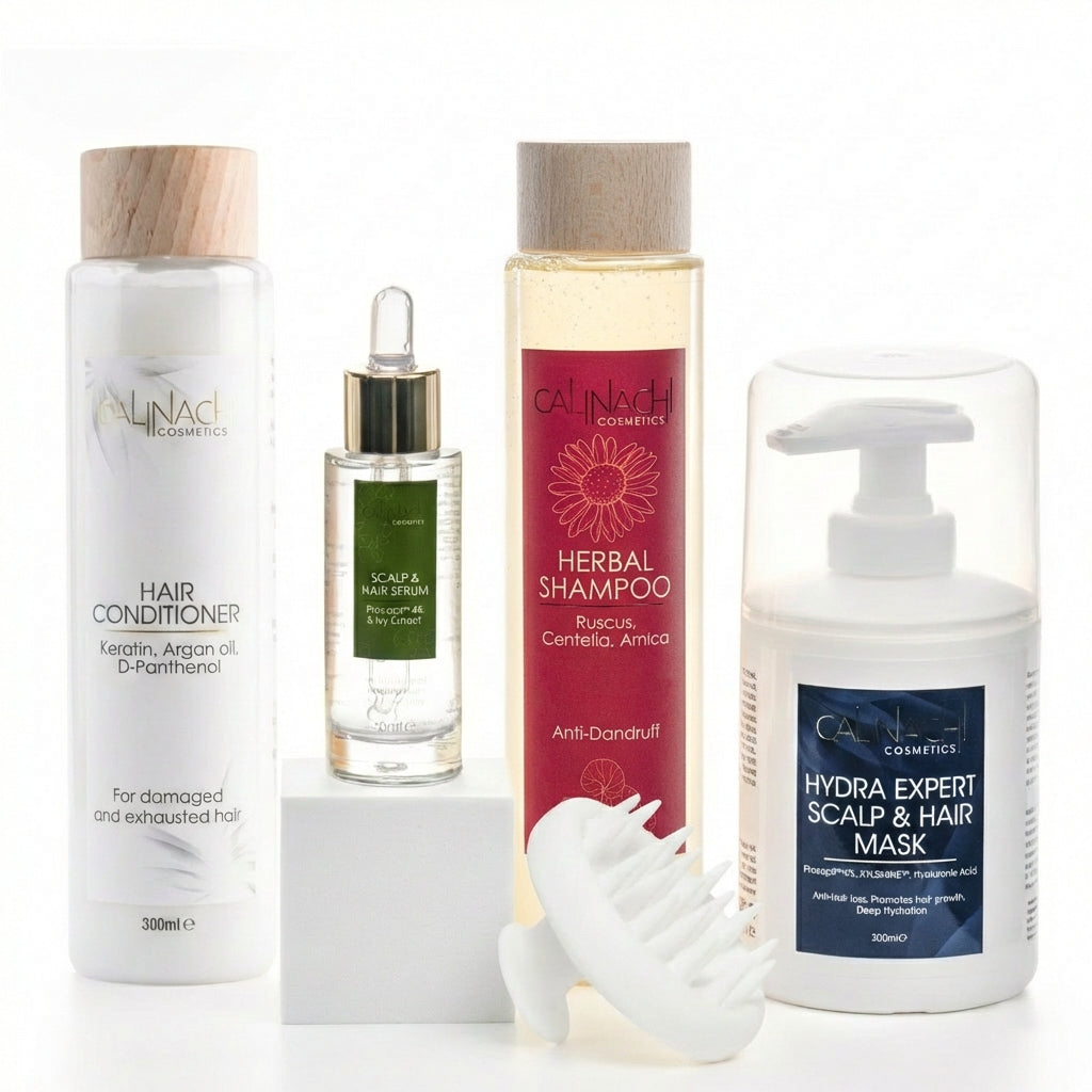 Confortul Microbiomului Scalpului / Tendință de Descuamare / Scalp cu Mătreață
