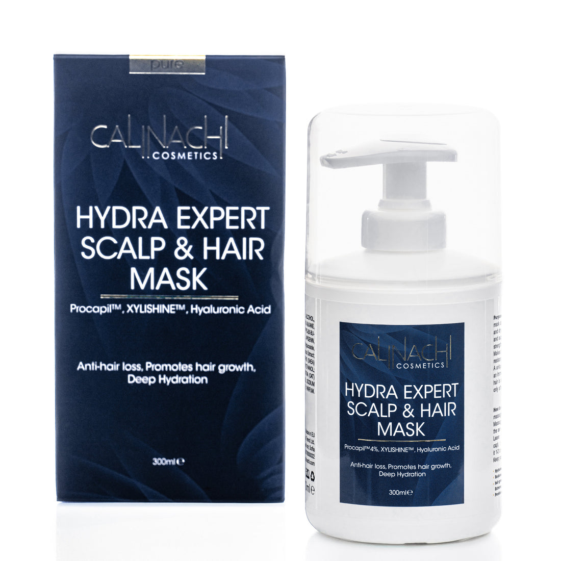 Hydra Expert (Pentru toate tipurile de păr) – Mască Anti-Cădere, Hidratantă și Restauratoare pentru Scalp și Păr, 300 ml