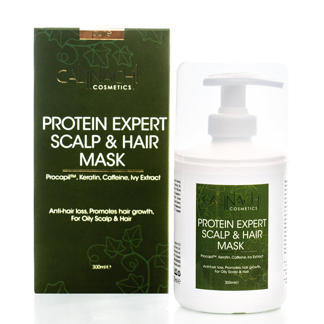 Protein Expert (Normal spre Gras &amp; Gras) – Mască Anti-Cădere și Restauratoare pentru Scalp și Păr, 300 ml
