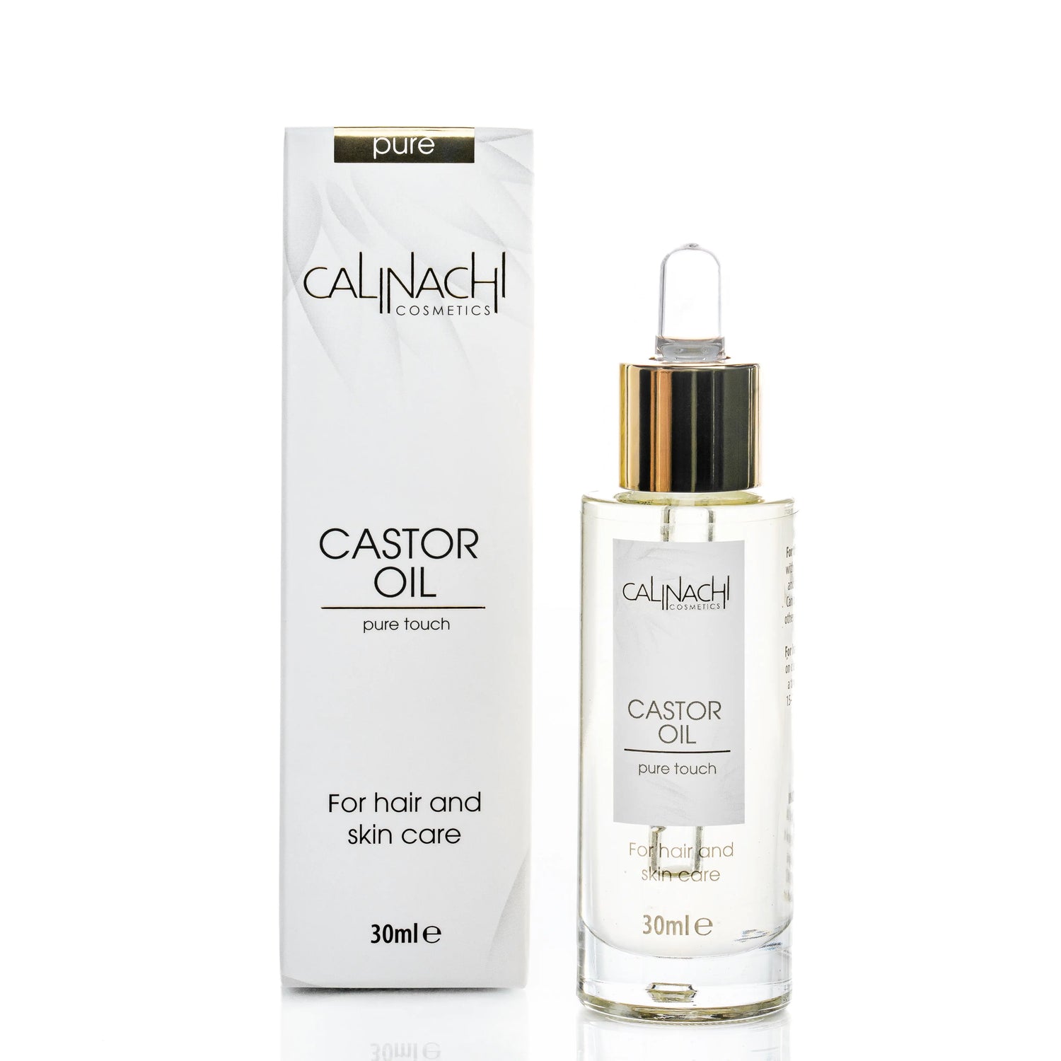 Castor Oil, 30ml.  CALINACHI Cosmetics