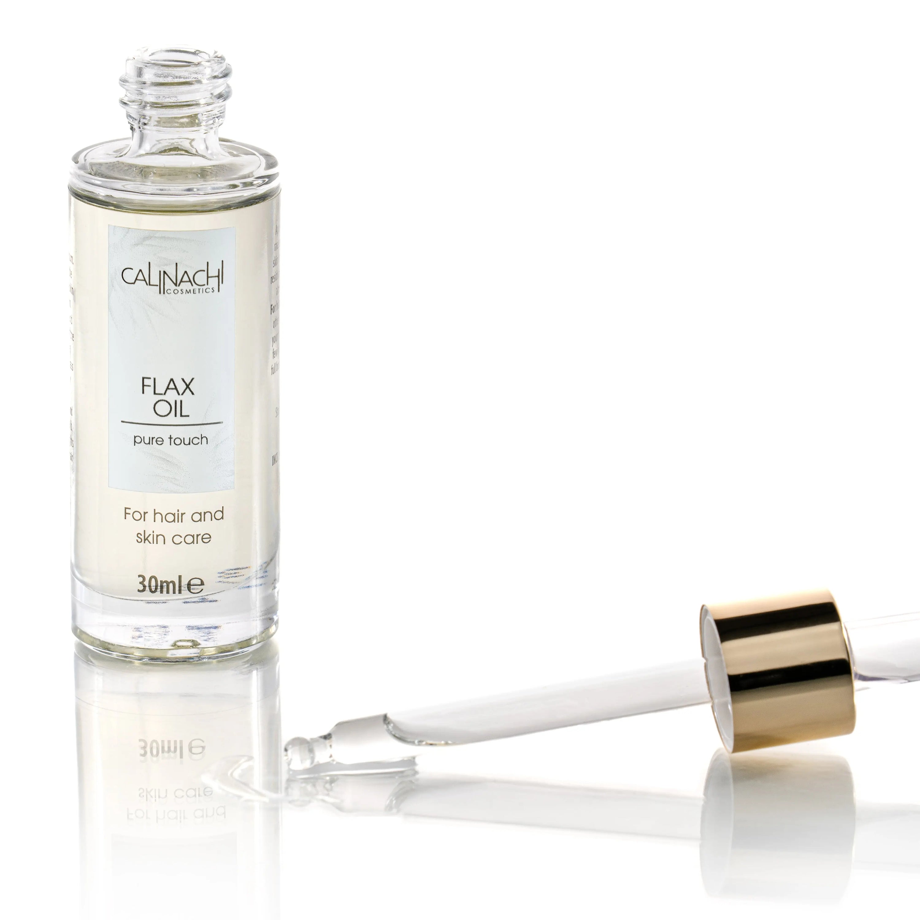 Flax Oil, 30ml.  CALINACHI Cosmetics