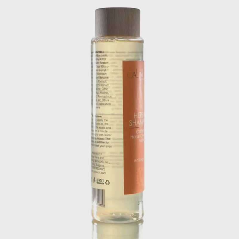 Șampon profesional anti-cădere a părului | Pe bază de plante și fără sulfați | 300 ml