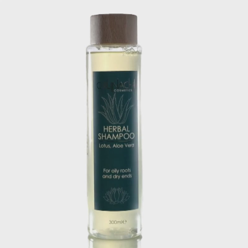 Scalp Gras și Vârfuri Uscate | Șampon Herbal | Fără Sulfați | 300ml.